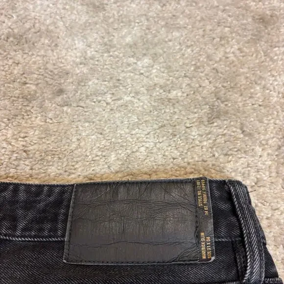 Buck Mason Maverick Slim 13 oz Jeans Men's 31x32.5 Black